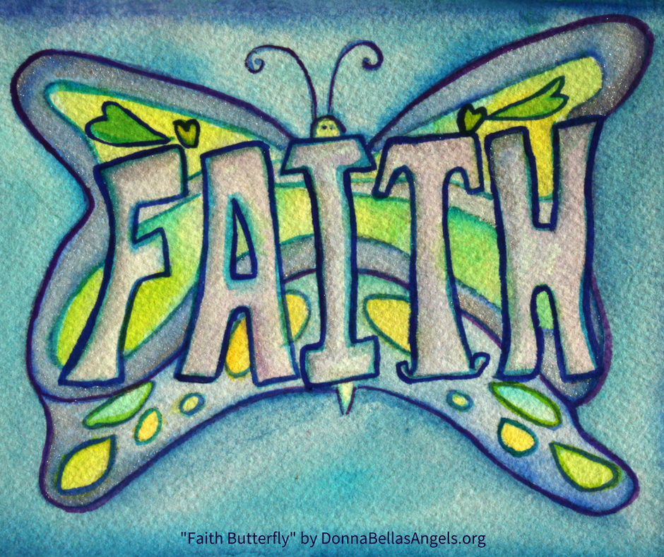 faith paintings inspirational word words