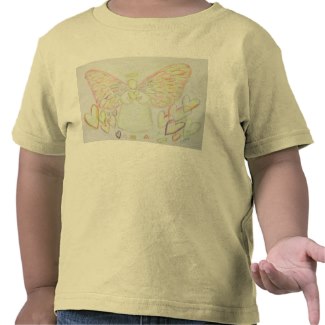 Angel of Hearts Painting Custom Art T-Shirts