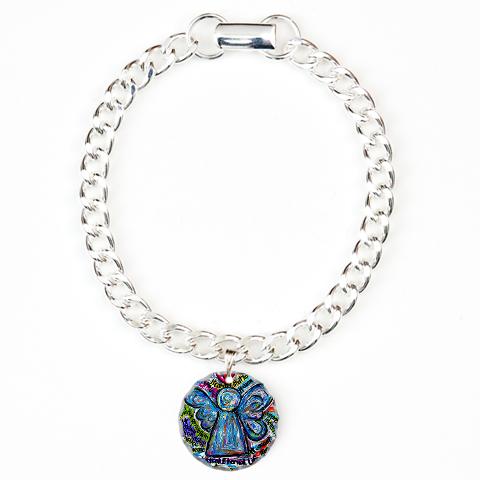 What Cancer Cannot Do Poem Angel Art Charm Bracelet Jewelry