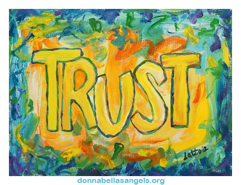 Trust Inspirational Word Art