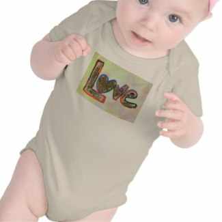 Love Golden Pastels Inspirational Art T-Shirts