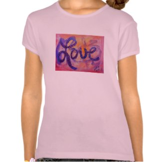 Love Word Sunset Twilight Art Glitter Shirts