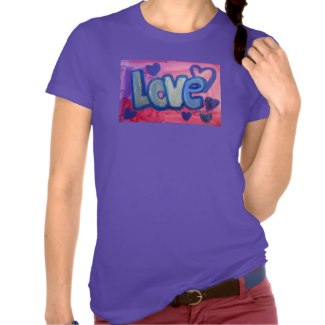 Love Word Sweet Candy Art Glitter Shirts