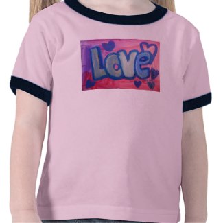 Love Word Sweet Candy Art Glitter Shirts