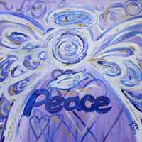 Peace Angel Word