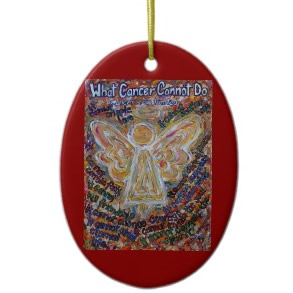 Southwest Cancer Angel Ornament