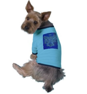 Purple Angel Doggie T-shirt