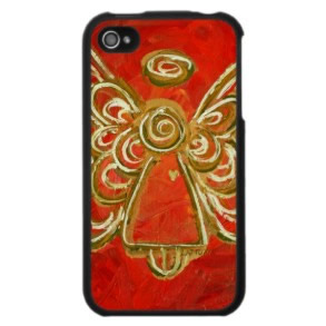 Red Angel Art iPhone 4 Case