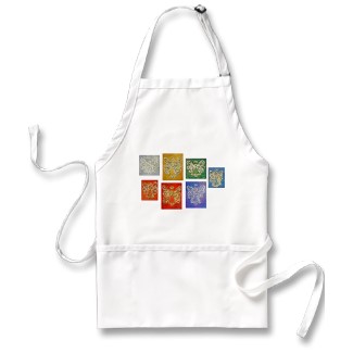 Angel Color Series Aprons Painting
