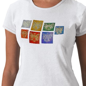 Angel Color Series painting image front shirt