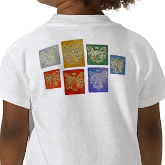 Angel Color Series Shirt Image T-shirt Back
