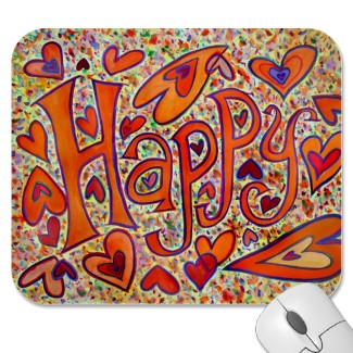 Happy Art Mousepad