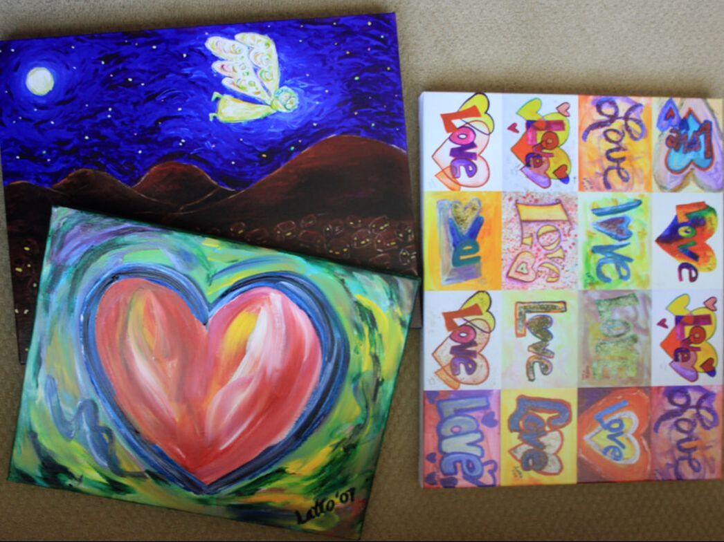 DonnaBellas Angels Inspirational Art Paintings