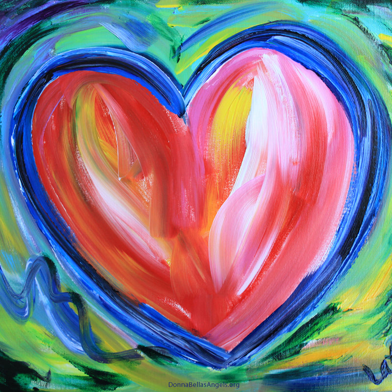 Heart with Hope Painting Inspirational Art